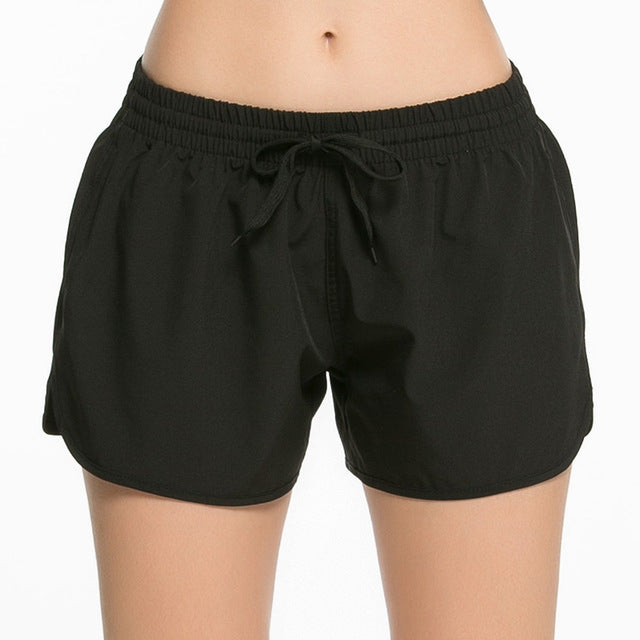 Women Sport Running Shorts Breathable Short Pants for Yoga Workout Fitness Beach Shorts Compression Shorts - EXTIWA