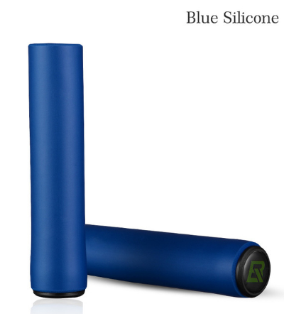 ROCKBROS Bicycle Grips MTB Silicone Sponge Handlebar Grips Anti-skid Shock-absorbing Soft Bike Ultraight Cycling Handlebar - EXTIWA
