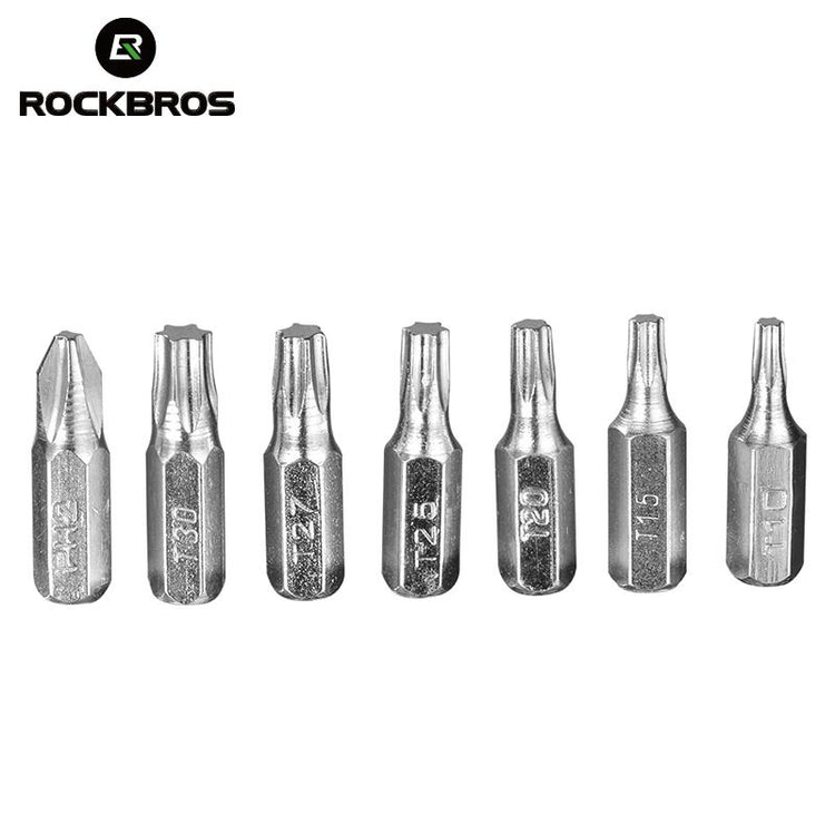 ROCKBROS 16 in 1 Bicycle Tools Sets Mountain Bike Multi Repair Kit Hex Spoke Wrench Mountain Cycle Screwdriver - EXTIWA