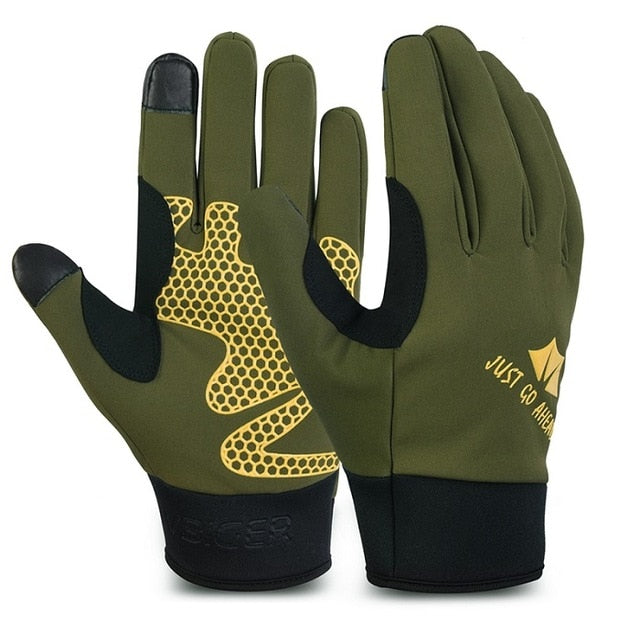 Vbiger Outdoor Running Hiking Gloves Winter Touch Screen Knitted Gloves Thicken Warm Gloves Sports Mittens Gloves - EVERTHINGZ