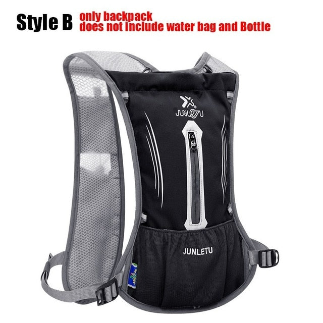 Men Women Sport Running Backpack Hydration Vest Pack Outdoor Racing Marathon Jogging Backpacks Cycling Camelback Trail Water Bag - EVERTHINGZ