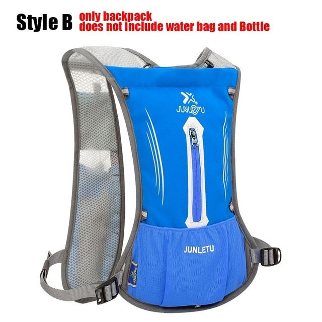 Men Women Sport Running Backpack Hydration Vest Pack Outdoor Racing Marathon Jogging Backpacks Cycling Camelback Trail Water Bag - EVERTHINGZ