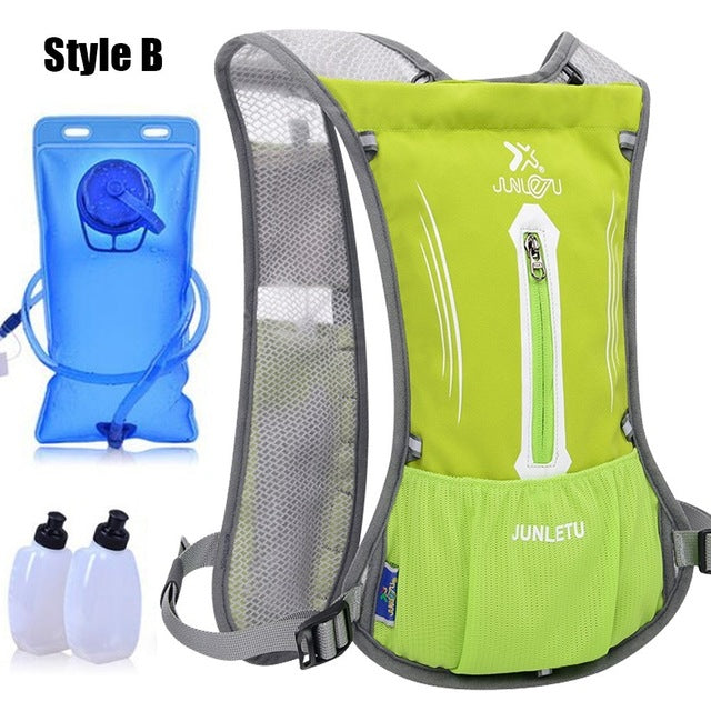 Men Women Sport Running Backpack Hydration Vest Pack Outdoor Racing Marathon Jogging Backpacks Cycling Camelback Trail Water Bag - EVERTHINGZ