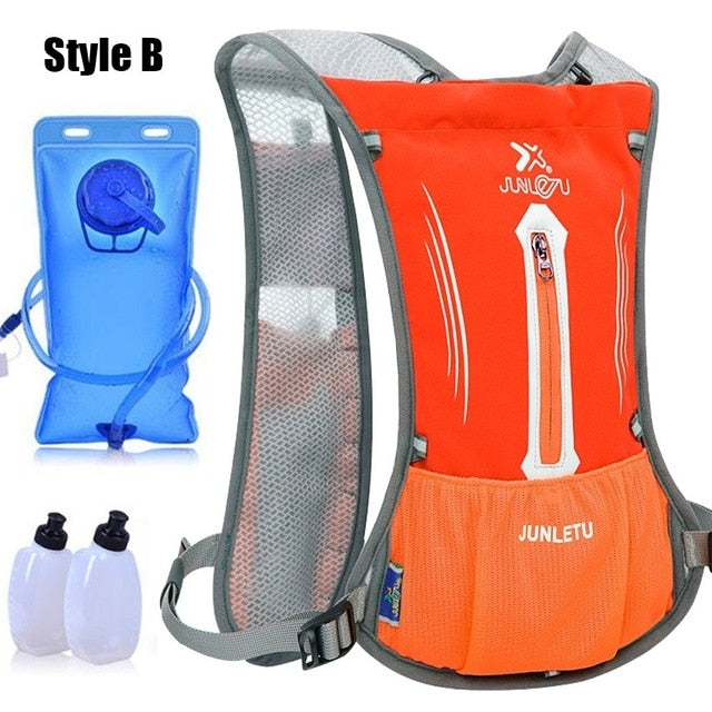 Men Women Sport Running Backpack Hydration Vest Pack Outdoor Racing Marathon Jogging Backpacks Cycling Camelback Trail Water Bag - EVERTHINGZ