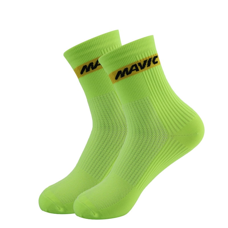 Professional Cycling socks High cool tall mountain bike socks Outdoor Sport Compression socks sale Running Socks - EXTIWA