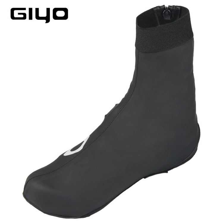 GIYO Waterproof Cycling Overshoes Bicycle Shoes Covers Bike Reflective Windproof MTB Road Winter Fleece Warm Bike Lock Protector - EXTIWA