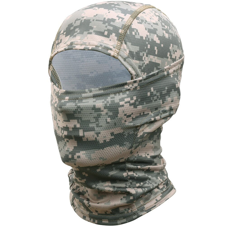 Jungle Camouflage Balaclava Full Face Bicycle Hunting Cycling Army Airsoft Sport Bike Military Tactical Paintball Ninja Hat - EXTIWA