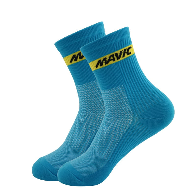 Professional Cycling socks High cool tall mountain bike socks Outdoor Sport Compression socks sale Running Socks - EXTIWA