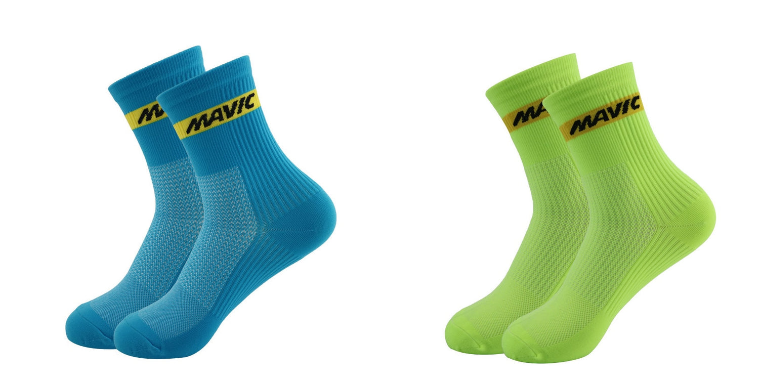 Professional Cycling socks High cool tall mountain bike socks Outdoor Sport Compression socks sale Running Socks - EXTIWA