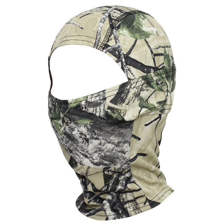 Jungle Camouflage Balaclava Full Face Bicycle Hunting Cycling Army Airsoft Sport Bike Military Tactical Paintball Ninja Hat - EXTIWA