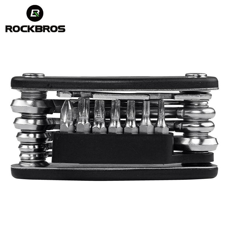 ROCKBROS 16 in 1 Bicycle Tools Sets Mountain Bike Multi Repair  Kit Hex Spoke Wrench Mountain Cycle Screwdriver - EXTIWA