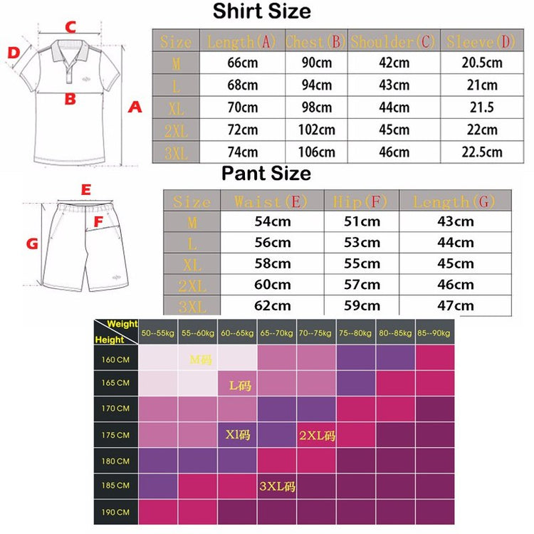 Men's Sportswear kit Short Sleeve Sports Running Suit Men Kits Training Soccer Jersey football Suits - EXTIWA