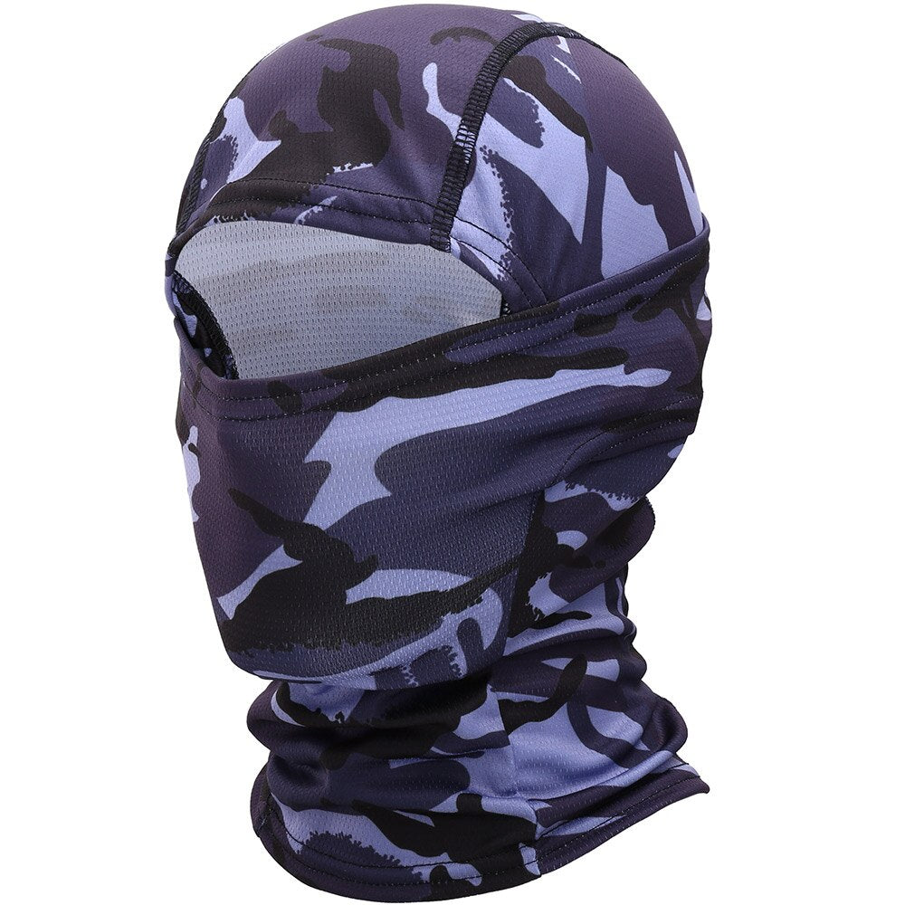 Jungle Camouflage Balaclava Full Face Bicycle Hunting Cycling Army Airsoft Sport Bike Military Tactical Paintball Ninja Hat - EXTIWA