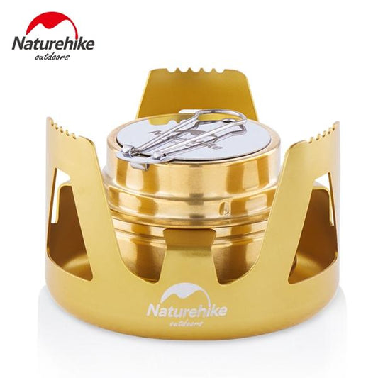 Naturhike Brand Stainless Steel Picnic Solid Alcohol Stove Mini Stove kamp malzemeleri Ultra-light Outdoor Camping - EXTIWA