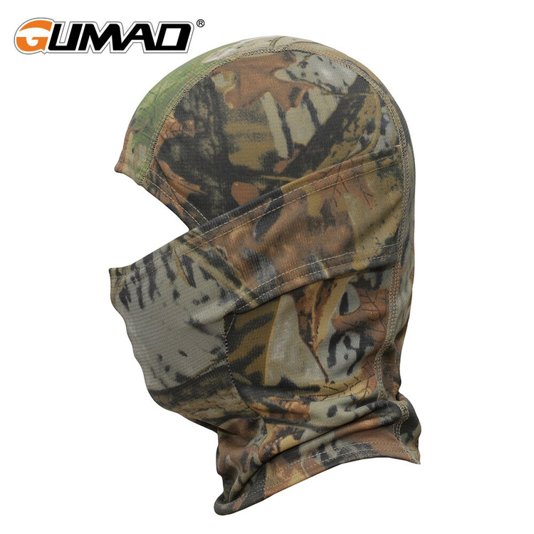 Jungle Camouflage Balaclava Full Face Bicycle Hunting Cycling Army Airsoft Sport Bike Military Tactical Paintball Ninja Hat - EXTIWA