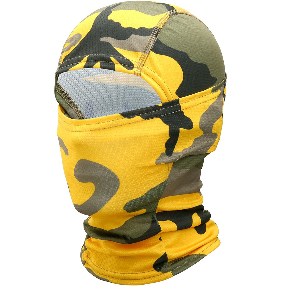 Jungle Camouflage Balaclava Full Face Bicycle Hunting Cycling Army Airsoft Sport Bike Military Tactical Paintball Ninja Hat - EXTIWA