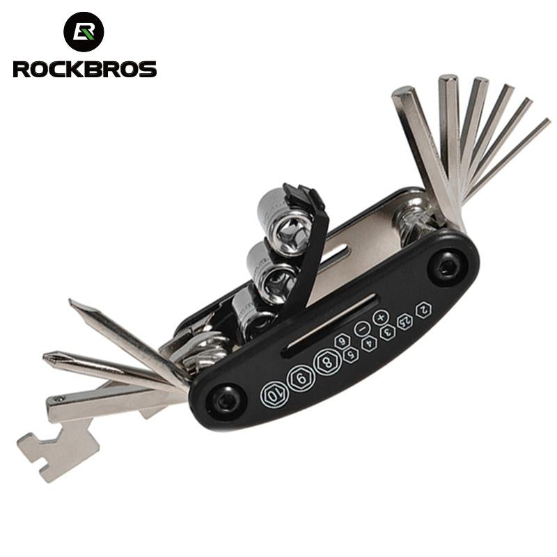 ROCKBROS 16 in 1 Bicycle Tools Sets Mountain Bike Multi Repair  Kit Hex Spoke Wrench Mountain Cycle Screwdriver - EXTIWA