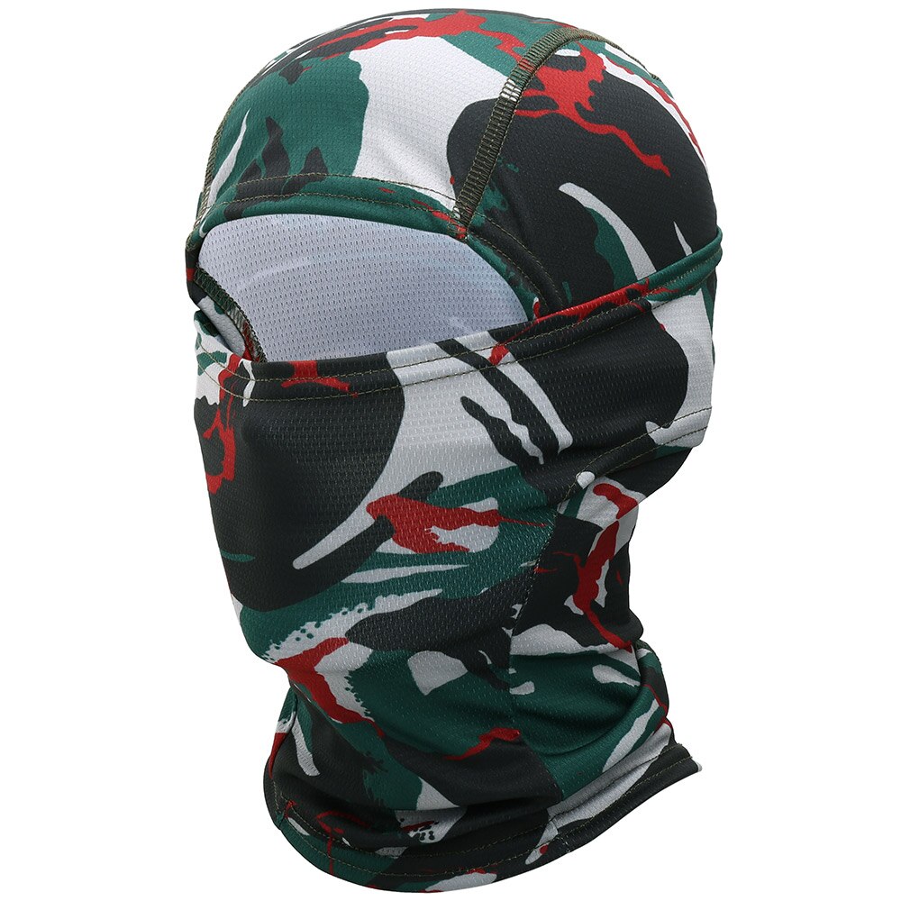 Jungle Camouflage Balaclava Full Face Bicycle Hunting Cycling Army Airsoft Sport Bike Military Tactical Paintball Ninja Hat - EXTIWA