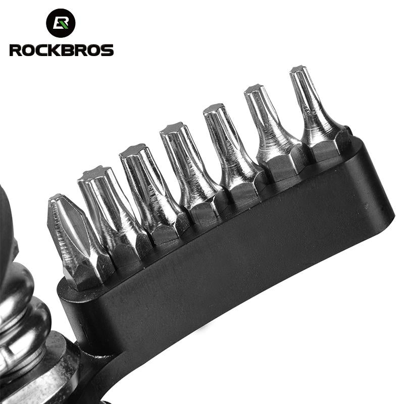 ROCKBROS 16 in 1 Bicycle Tools Sets Mountain Bike Multi Repair  Kit Hex Spoke Wrench Mountain Cycle Screwdriver - EXTIWA