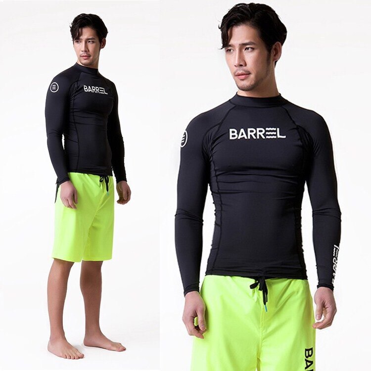 TSMC UV Protect Surfing Rash Guard Men Swimwear Long Sleeve Swimsuit Mens Rashguard Surf Shirt For Swimming Sail drop shipping - EVERTHINGZ