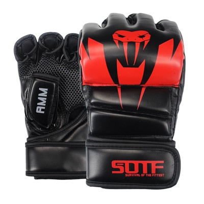 Adults MMA Venomous snake Multicolor Boxing gloves MMA Tiger Muay Thai gloves muay thai boxing fight glove Sanda pads box