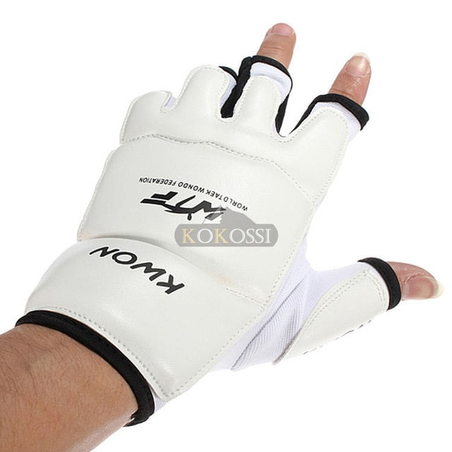 New Half Finger Fight Boxing Gloves Mitts Sanda Karate Sandbag TKD Protector For Boxeo MMA Muay Thai Kick Boxing Training