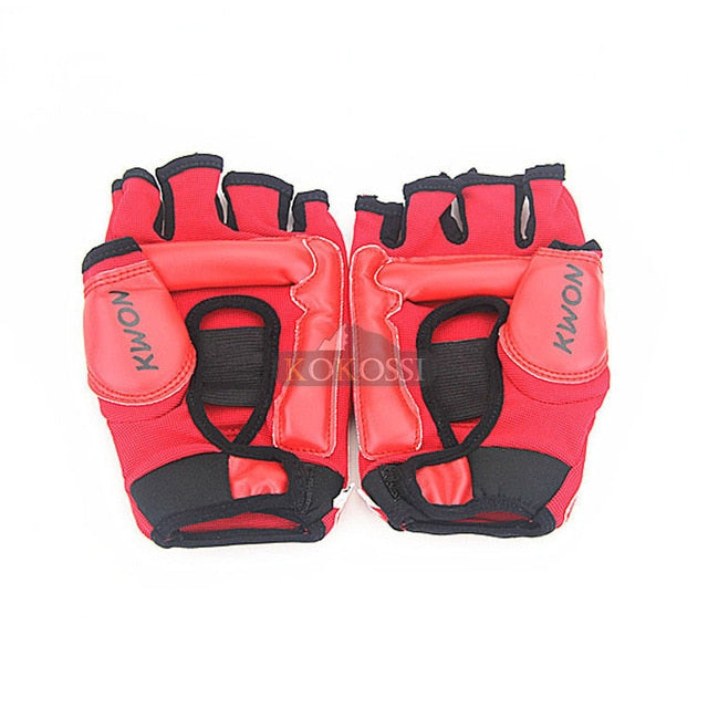 New Half Finger Fight Boxing Gloves Mitts Sanda Karate Sandbag TKD Protector For Boxeo MMA Muay Thai Kick Boxing Training