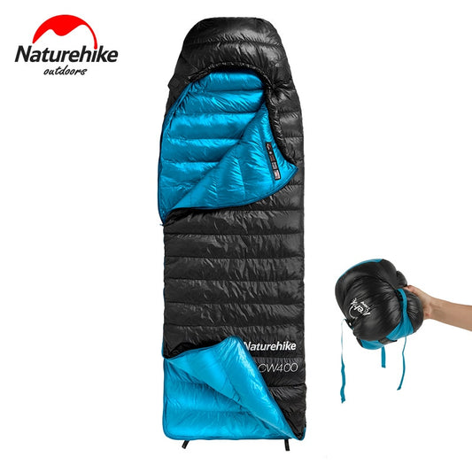 Sleeping Bag Winter CW400 Lightweight Goose Down Sleeping Bag Ultralight Waterproof Hiking Camping Sleeping Bag