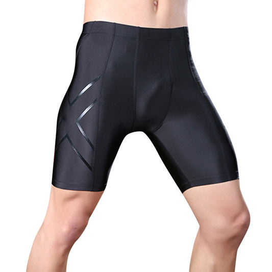 Men Compression Shorts Tight Running Cycling Sweat Pants Short Fitness Pants Casual Soft Black Men Shorts Clothes Fitness шорты