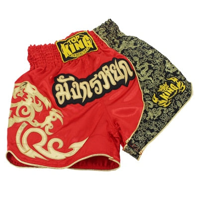 MMA Tiger Muay Thai boxing sports fitness breathable boxing shorts fist pants running fights shorts sanda