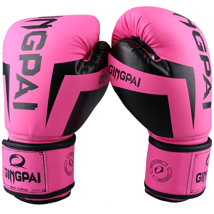 Women Men Boxing Gloves PU Foam Adult Kids Kick Kickboxing Training Boxing MMA Gloves Muay Thai Boxer Boxe De Luva Mitts Gloves