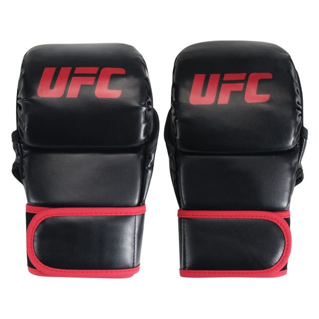 MMA fight Black training Boxing gloves MMA Tiger Muay Thai gloves muay thai boxing fight glove Sanda pads box mma boxers gloves