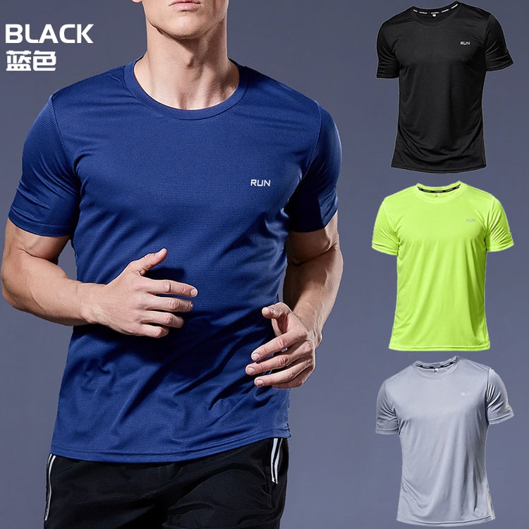 Running Shirts Soccer Shirts Men's Jersey Sportswear Men's Running T-Shirts Quick Dry Compression Sport T-Shirts Fitness Gym