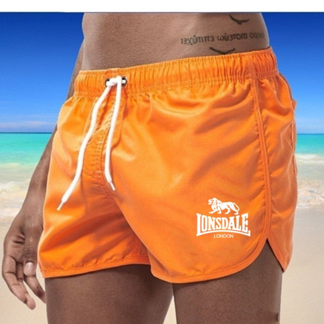 Summer Shorts Men Fashion Brand fitness exercise beach  Breathable Male Casual Shorts Comfortable  Mens