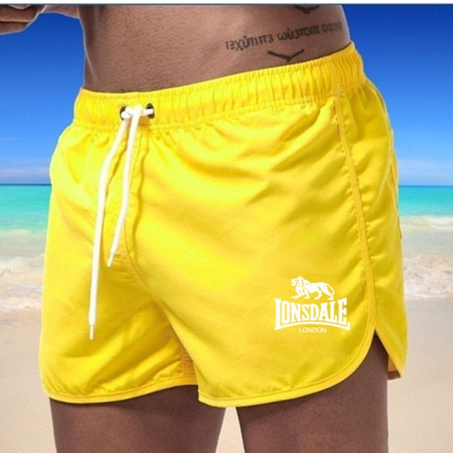 Summer Shorts Men Fashion Brand fitness exercise beach  Breathable Male Casual Shorts Comfortable  Mens