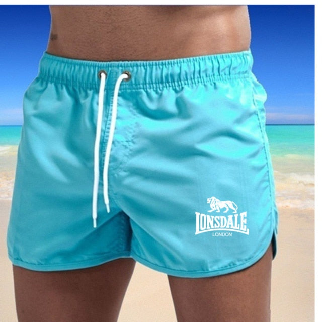 Summer Shorts Men Fashion Brand fitness exercise beach  Breathable Male Casual Shorts Comfortable  Mens