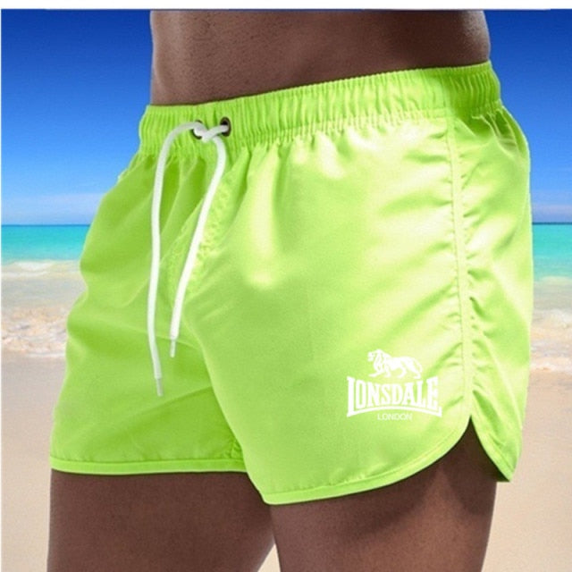 Summer Shorts Men Fashion Brand fitness exercise beach  Breathable Male Casual Shorts Comfortable  Mens