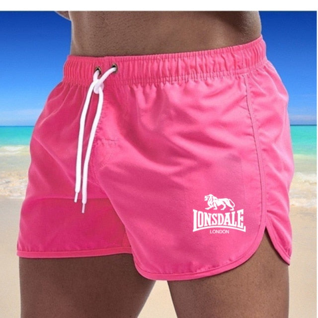 Summer Shorts Men Fashion Brand fitness exercise beach  Breathable Male Casual Shorts Comfortable  Mens