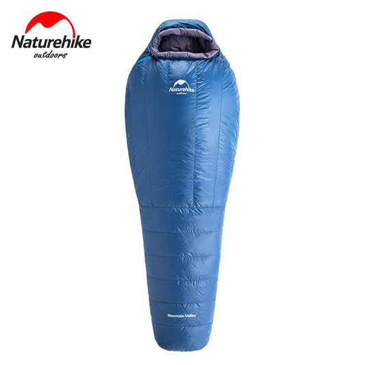 Upgrade ULG Winter Goose Down Mummy Sleeping Bag 20D Nylon Waterproof Warm 800FP Portable Travel Camping Sleeping Bag