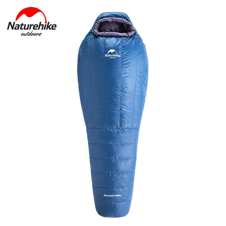 Upgrade ULG Winter Goose Down Mummy Sleeping Bag 20D Nylon Waterproof Warm 800FP Portable Travel Camping Sleeping Bag