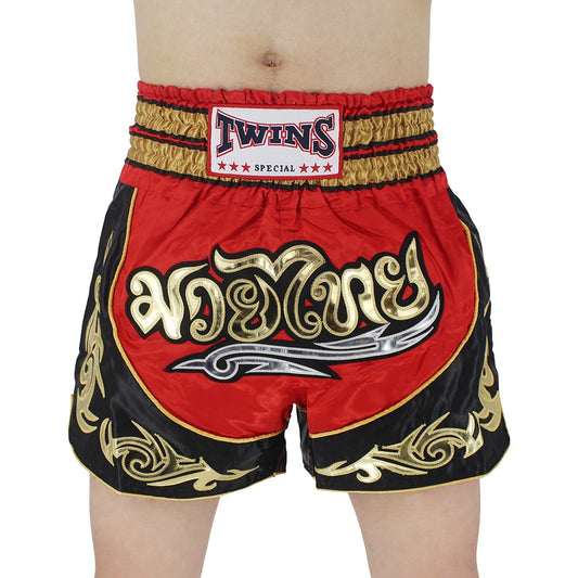 Muay Thai Boxing Training Shorts Sanda Pants Embroidered Jiu-Jitsu Fighting MMA Fitness Men's Women's Fighting Sportswear