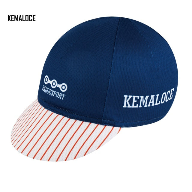 KEMALOCE 2018 White Skeleton Coolmax Pro Team Breathable Summer Cycling Cap Bike Hat With 5 Panels - EVERTHINGZ