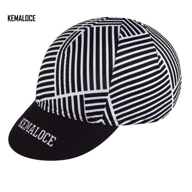 KEMALOCE 2018 White Skeleton Coolmax Pro Team Breathable Summer Cycling Cap Bike Hat With 5 Panels - EVERTHINGZ