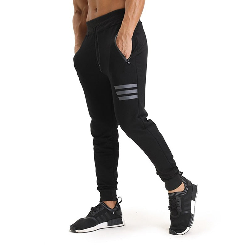 Men Sport Pants Jogging Leggings Running Pants Tight Compression Gym Training Workout Exercises Trousers - EVERTHINGZ