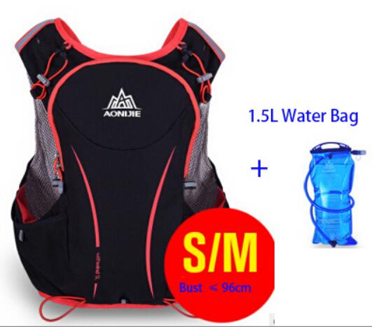 AONIJIE 5L Women Men Marathon Hydration Vest Pack For 1.5L Water Bag Cycling Hiking Bag Outdoor Sport Running Backpack - EVERTHINGZ