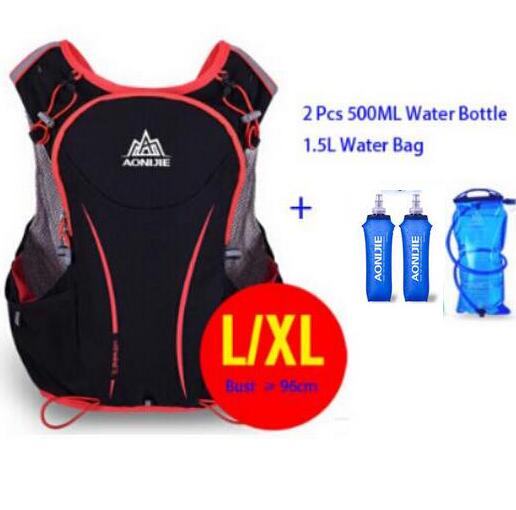 AONIJIE 5L Women Men Marathon Hydration Vest Pack For 1.5L Water Bag Cycling Hiking Bag Outdoor Sport Running Backpack - EVERTHINGZ