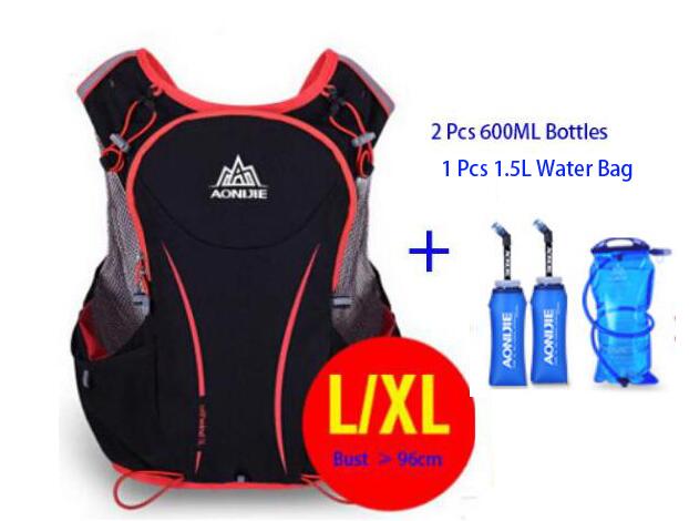 AONIJIE 5L Women Men Marathon Hydration Vest Pack For 1.5L Water Bag Cycling Hiking Bag Outdoor Sport Running Backpack - EVERTHINGZ