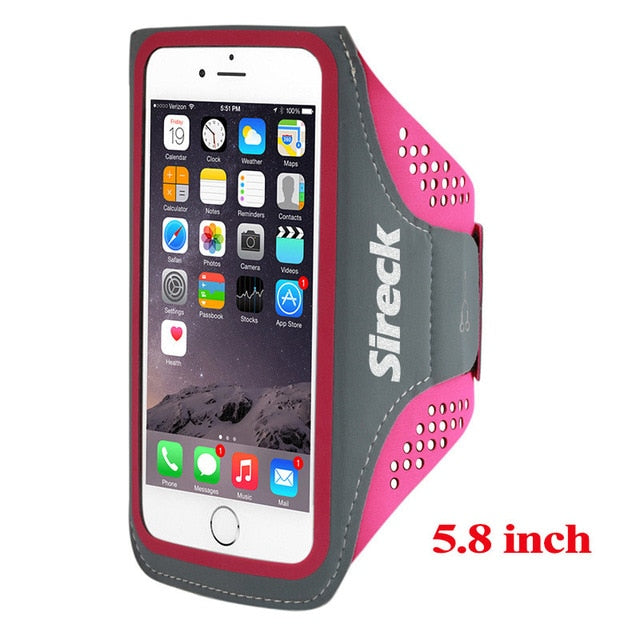 Running Bags Men Women 5.0" 5.8" Touch Screen Cell Phone Arms Package Sports Equipment Jogging Run Bag Accessories - EVERTHINGZ