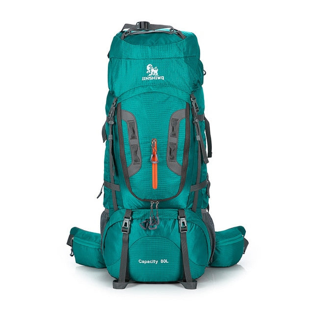 80L Camping Hiking Backpacks Big Outdoor Bag Backpack Nylon superlight Sport Travel Bag Aluminum alloy support 1.65kg - EVERTHINGZ