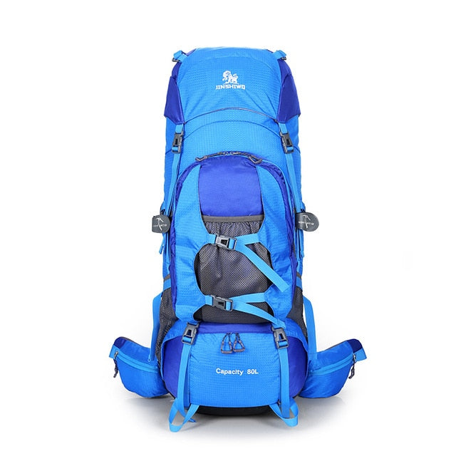 80L Camping Hiking Backpacks Big Outdoor Bag Backpack Nylon superlight Sport Travel Bag Aluminum alloy support 1.65kg - EVERTHINGZ